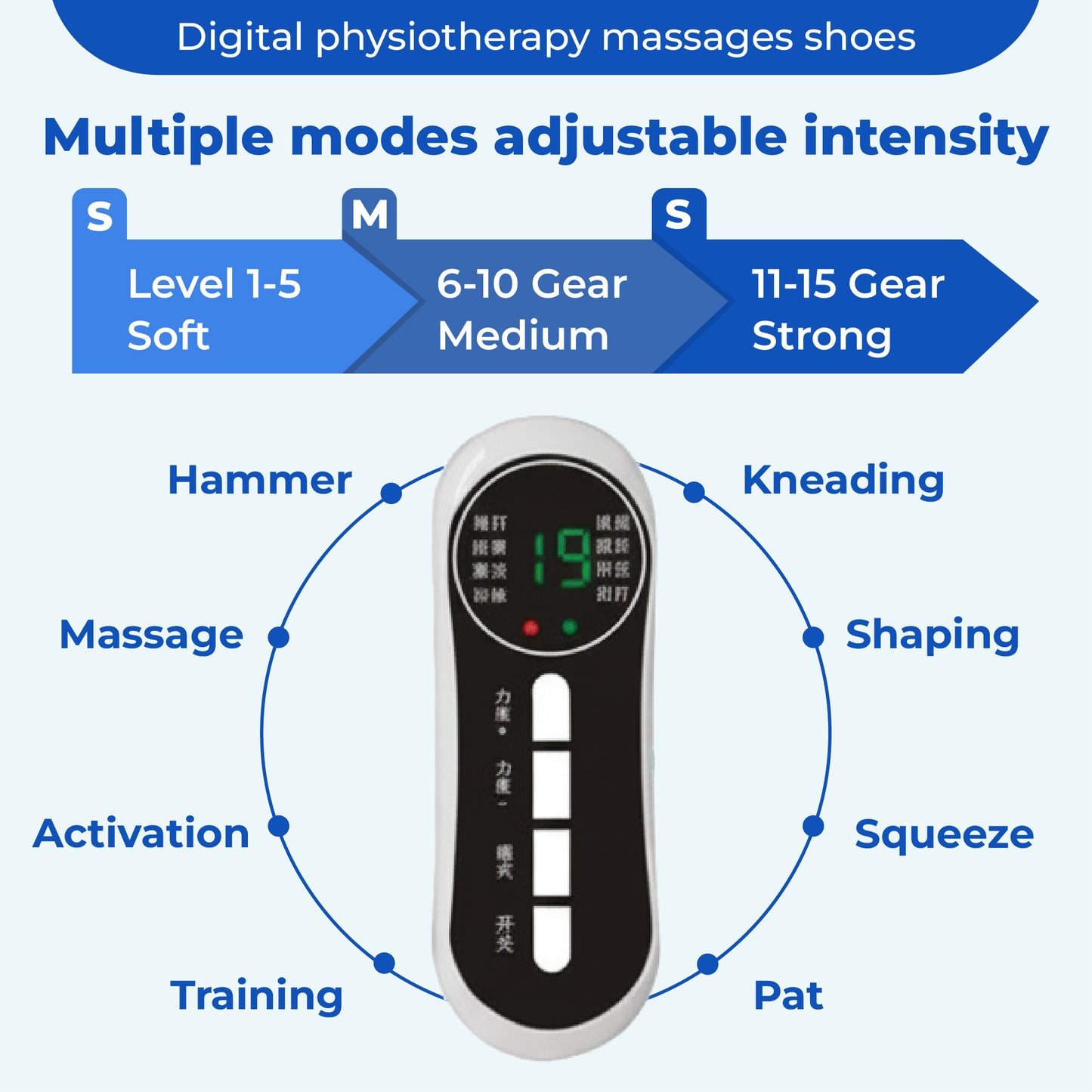 Electric Feet Massage Shoes