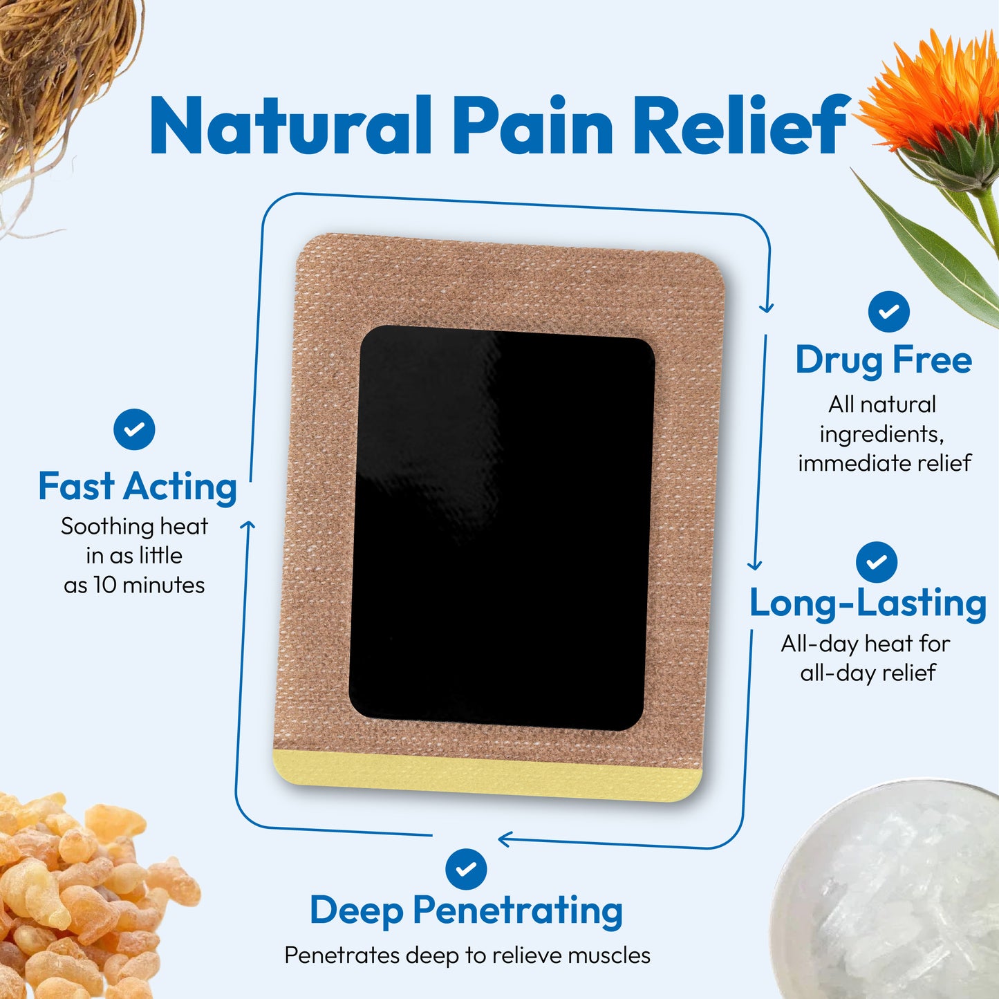 HJT Herbal Pain Relief Patch